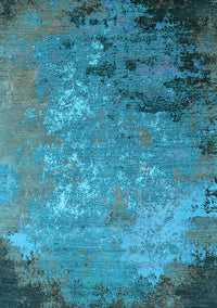 Oriental Light Blue Industrial Rug, urb2801lblu