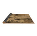 Sideview of Oriental Brown Industrial Rug, urb2802brn