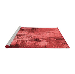 Industrial Red Washable Rugs