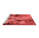 Industrial Red Washable Rugs