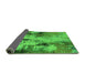 Sideview of Oriental Green Industrial Rug, urb2802grn