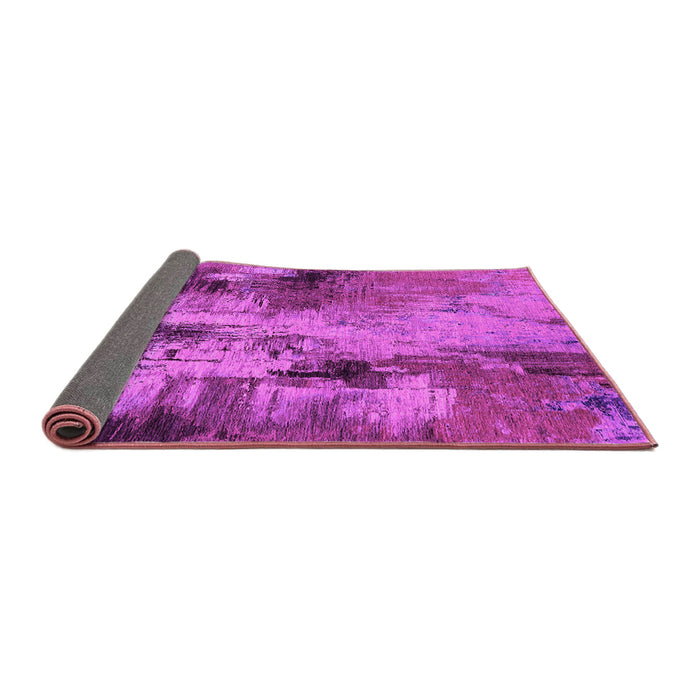Sideview of Oriental Pink Industrial Rug, urb2802pnk