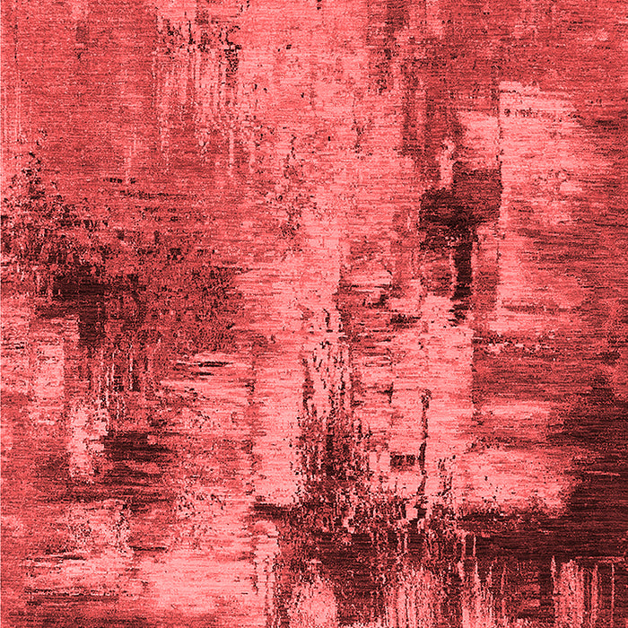 Machine Washable Oriental Red Industrial Rug, wshurb2802red