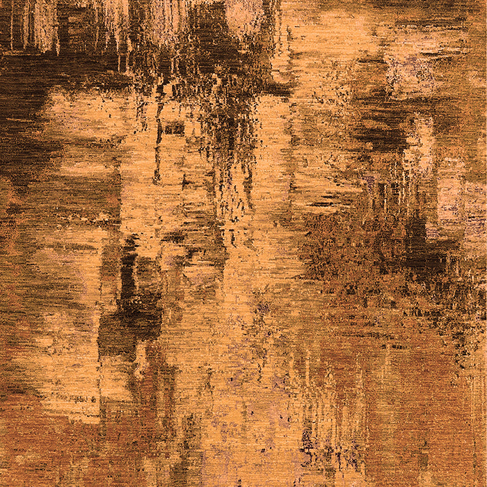 Oriental Orange Industrial Rug, urb2802org