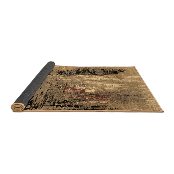 Sideview of Oriental Brown Industrial Rug, urb2803brn
