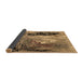 Sideview of Oriental Brown Industrial Rug, urb2803brn