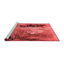 Industrial Red Washable Rugs