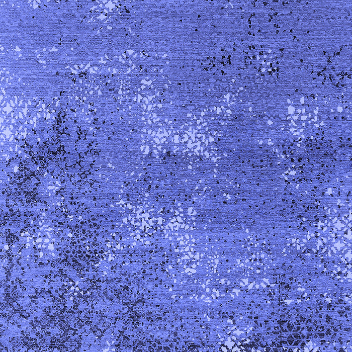 Machine Washable Oriental Blue Industrial Rug, wshurb2804blu