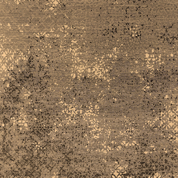 Machine Washable Oriental Brown Industrial Rug, wshurb2804brn