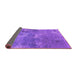 Sideview of Oriental Purple Industrial Rug, urb2804pur