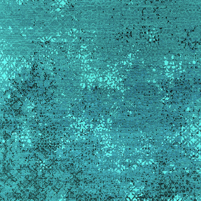 Oriental Turquoise Industrial Rug, urb2804turq