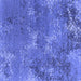 Square Machine Washable Oriental Blue Industrial Rug, wshurb2804blu
