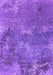 Machine Washable Oriental Purple Industrial Area Rugs, wshurb2804pur