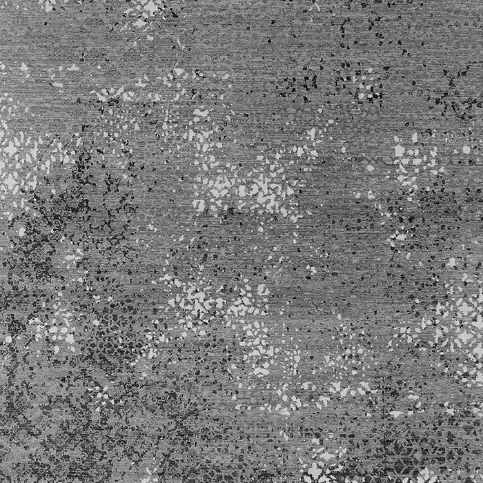 Machine Washable Oriental Gray Industrial Rug, wshurb2804gry