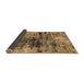 Sideview of Oriental Brown Industrial Rug, urb2805brn