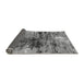 Sideview of Oriental Gray Industrial Rug, urb2805gry