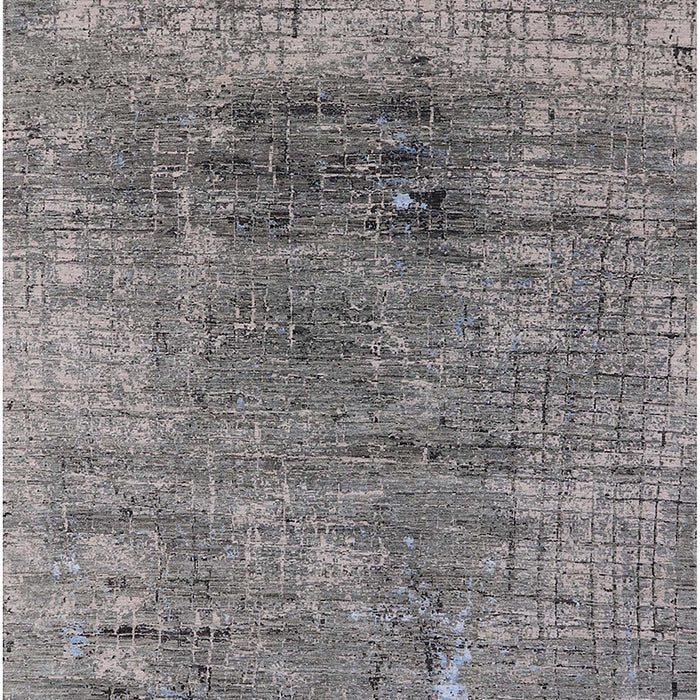 Machine Washable Industrial Modern Dark Gray Rug, wshurb2806