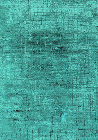 Oriental Turquoise Industrial Rug, urb2806turq