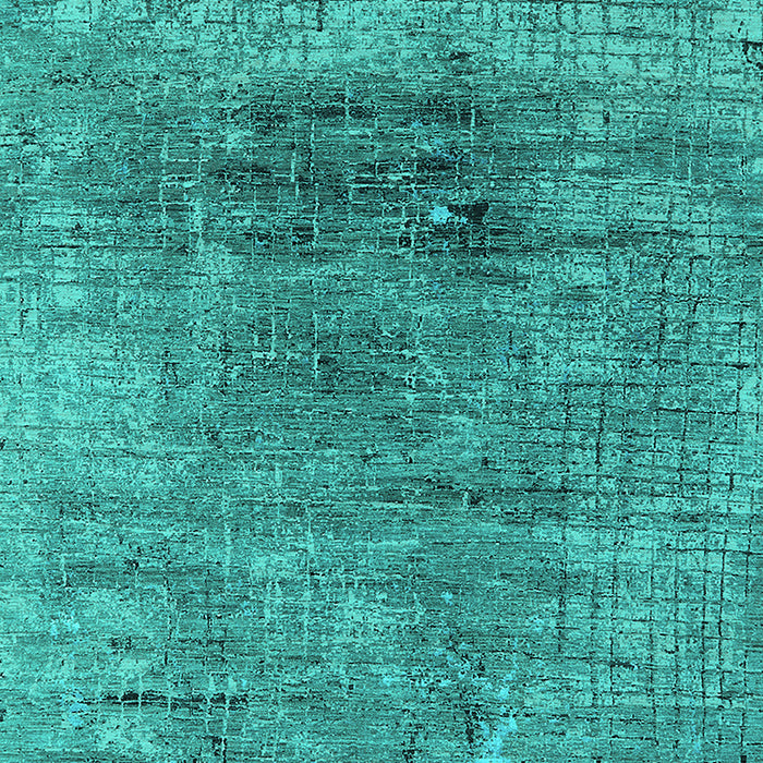 Oriental Turquoise Industrial Rug, urb2806turq