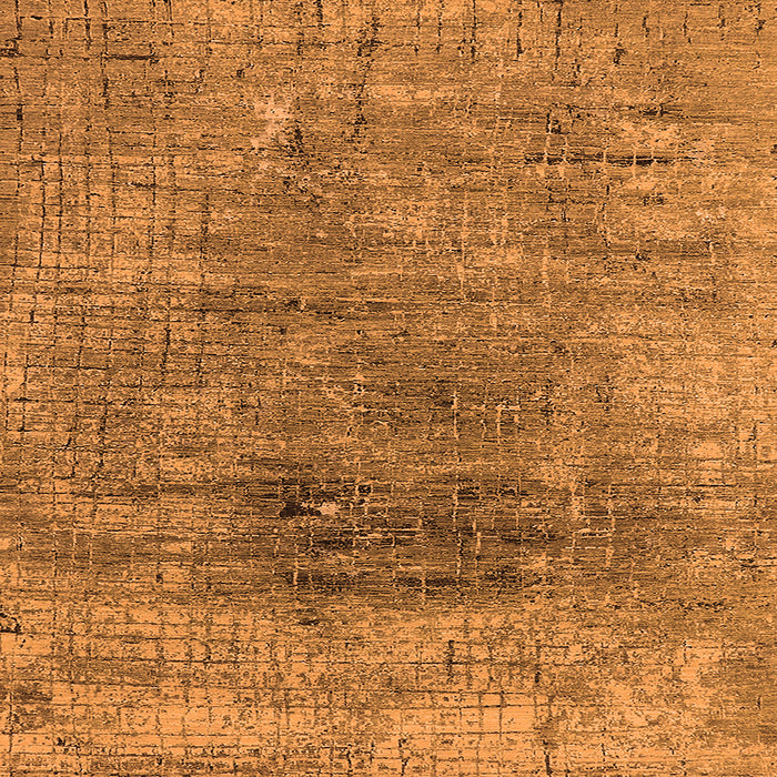 Square Oriental Orange Industrial Rug, urb2806org