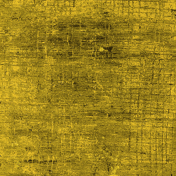 Machine Washable Oriental Yellow Industrial Rug, wshurb2806yw