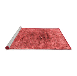Industrial Red Washable Rugs