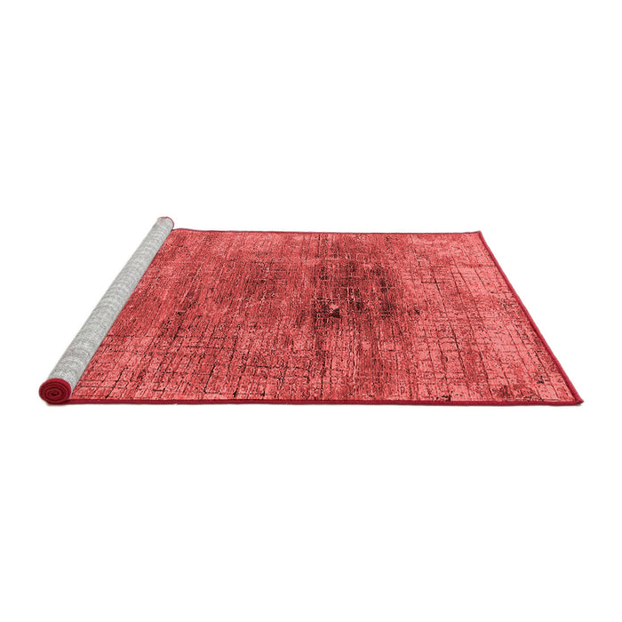 Industrial Red Washable Rugs