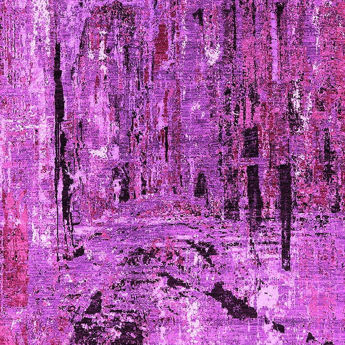 Machine Washable Oriental Pink Industrial Rug, wshurb2807pnk