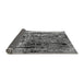 Sideview of Oriental Gray Industrial Rug, urb2807gry