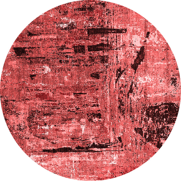 Machine Washable Oriental Red Industrial Rug, wshurb2807red