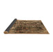 Sideview of Oriental Brown Industrial Rug, urb2807brn