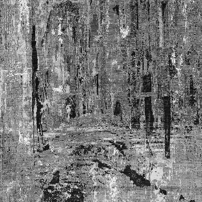 Oriental Gray Industrial Rug, urb2807gry
