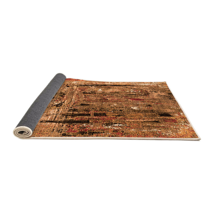 Sideview of Oriental Orange Industrial Rug, urb2807org