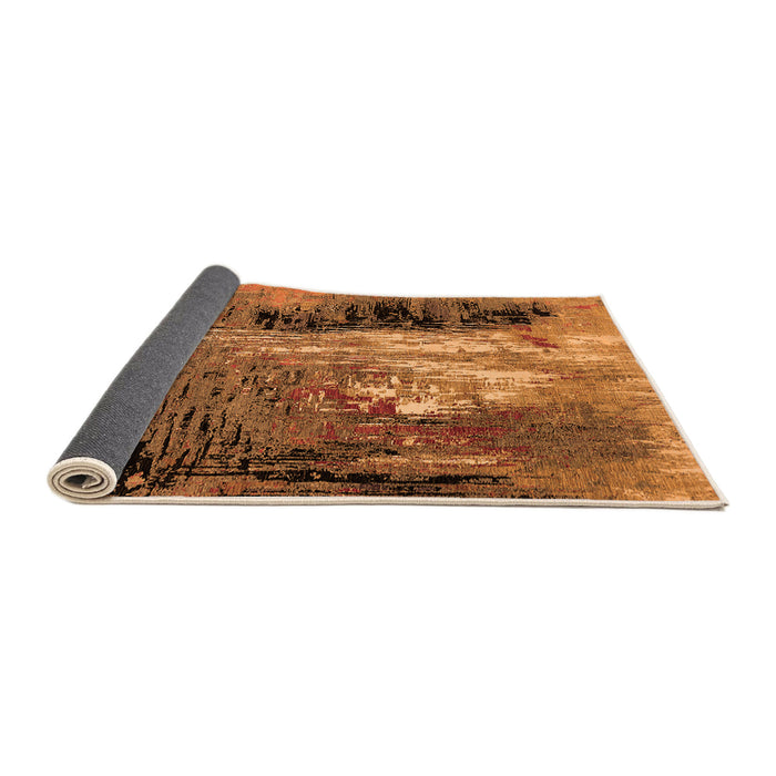 Sideview of Oriental Orange Industrial Rug, urb2808org
