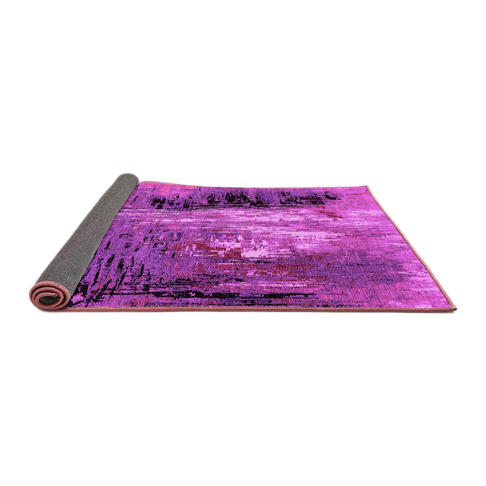 Sideview of Oriental Pink Industrial Rug, urb2808pnk