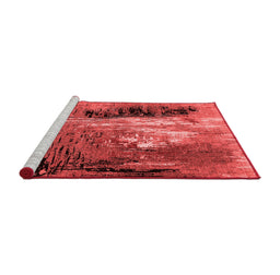 Industrial Red Washable Rugs