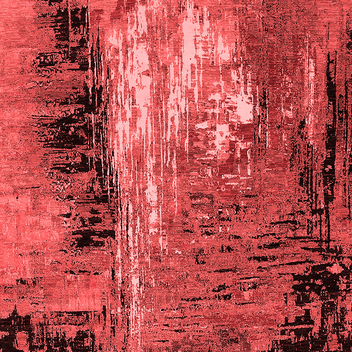 Machine Washable Oriental Red Industrial Rug, wshurb2808red