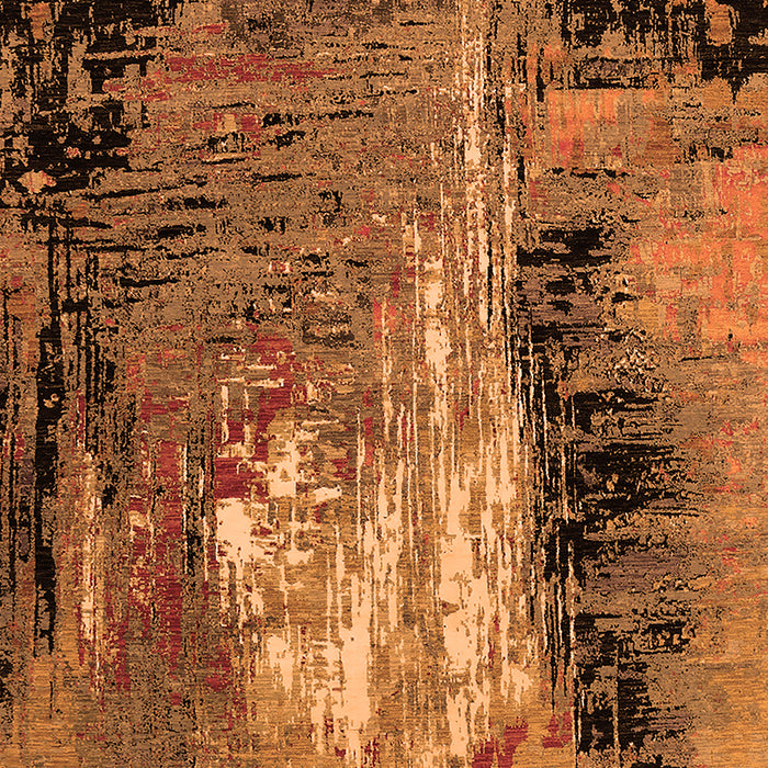 Oriental Orange Industrial Rug, urb2808org