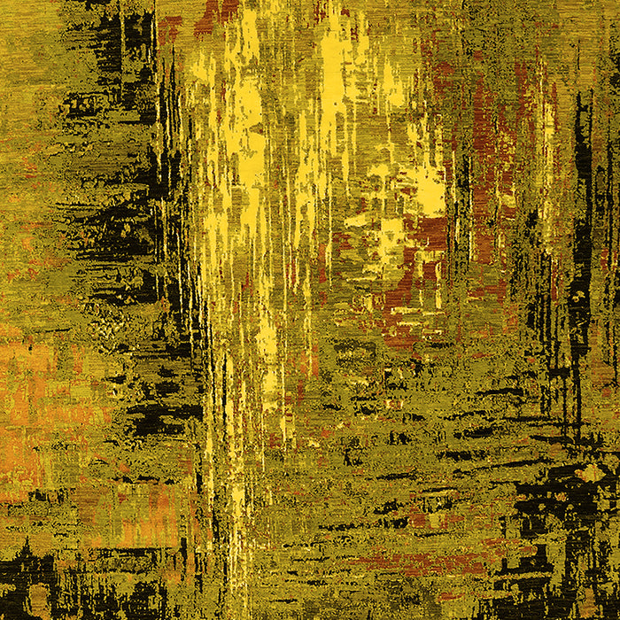 Oriental Yellow Industrial Rug, urb2808yw