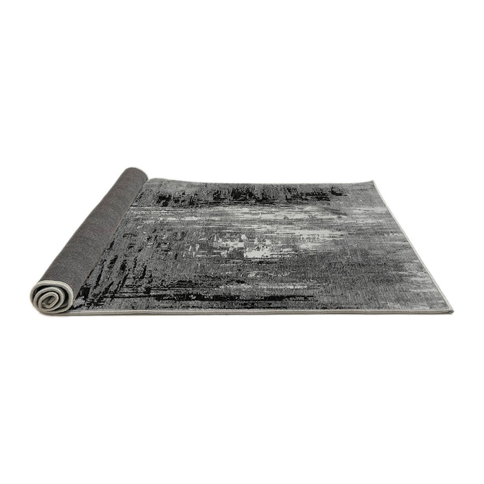 Sideview of Oriental Gray Industrial Rug, urb2808gry