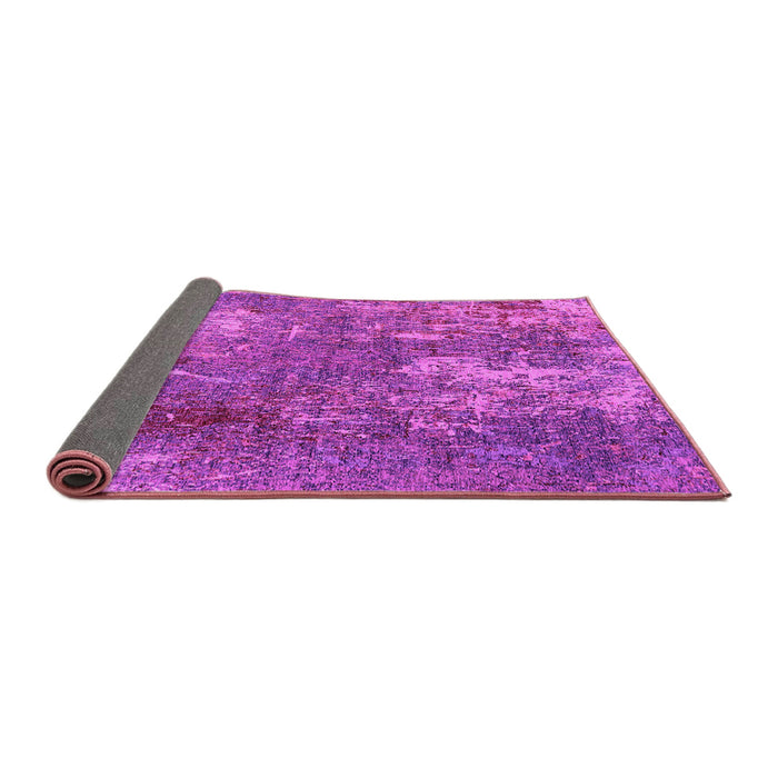 Sideview of Oriental Pink Industrial Rug, urb2809pnk