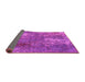 Sideview of Oriental Pink Industrial Rug, urb2809pnk