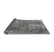 Sideview of Oriental Gray Industrial Rug, urb2809gry