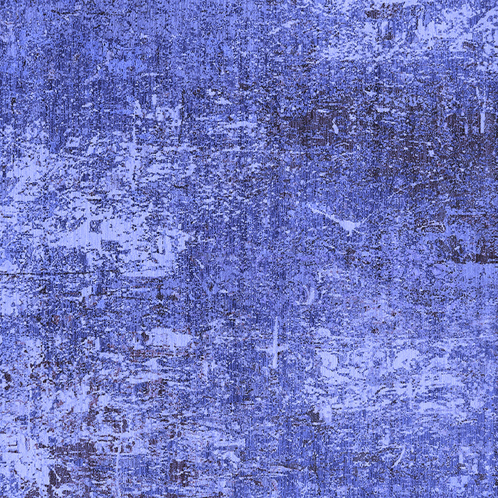 Square Oriental Blue Industrial Rug, urb2809blu