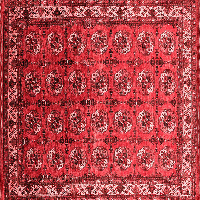 Machine Washable Oriental Red Industrial Rug, wshurb2810red