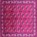 Square Oriental Pink Industrial Rug, urb2810pnk