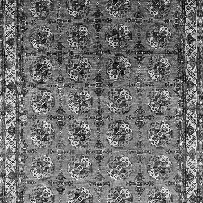 Machine Washable Oriental Gray Industrial Rug, wshurb2810gry