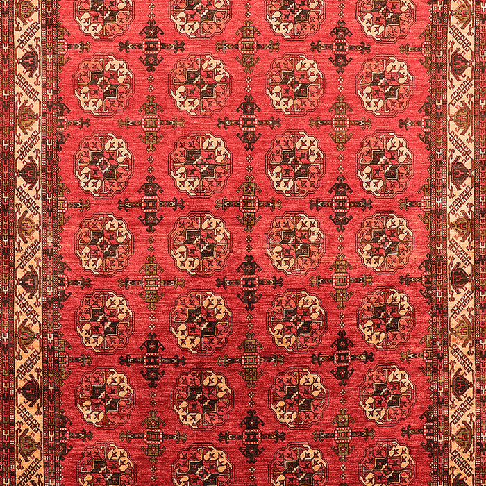 Machine Washable Oriental Orange Industrial Area Rugs, wshurb2810org