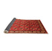 Sideview of Oriental Orange Industrial Rug, urb2810org