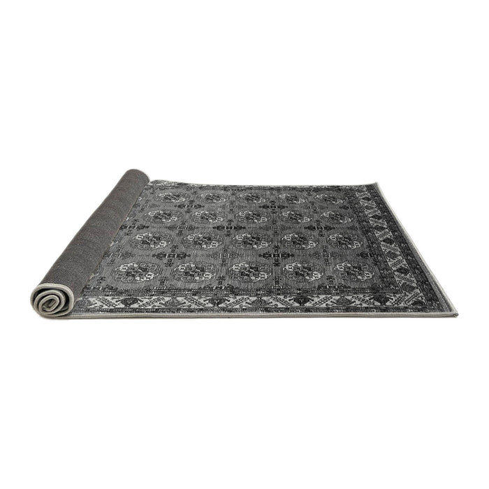 Sideview of Oriental Gray Industrial Rug, urb2810gry